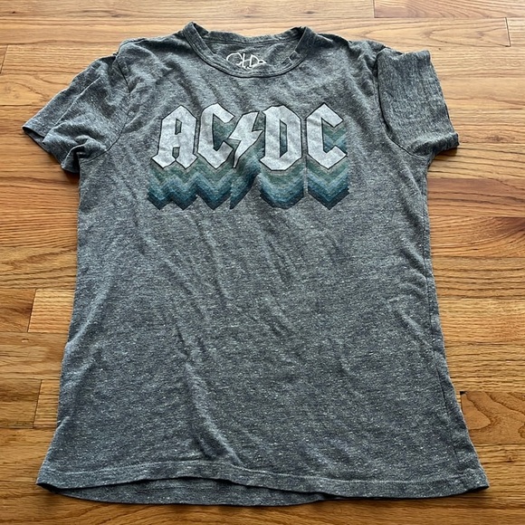 CHASER AC/DC vintage wash shirt size large - Picture 1 of 2